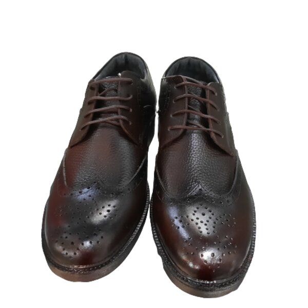 کفش مردانه مدل چرم طبیعی کد h4 -  - 5