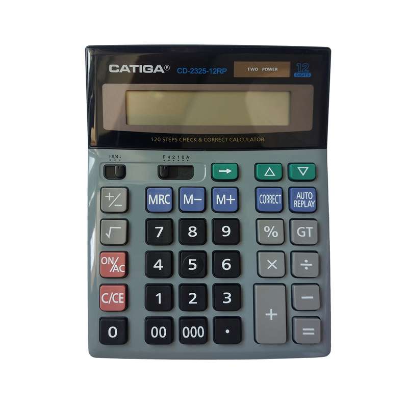 ماشین حساب کاتیگا مدل CD-2325-12RP ماشین حساب کاتیگا مدل CD-2325-12RP