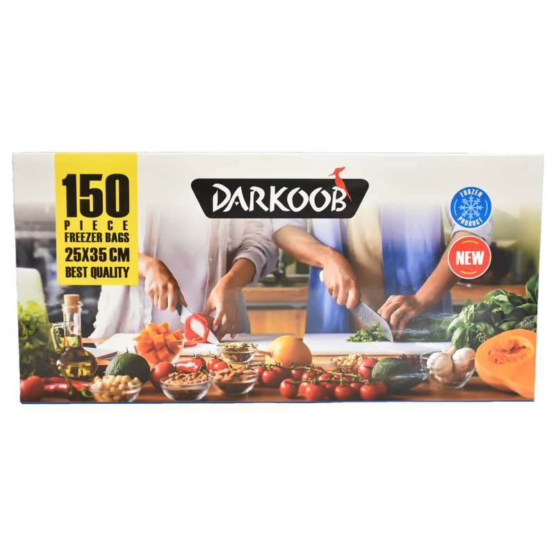 کیسه فریزر دارکوب مدل Sh0056 بسته 150 عددی