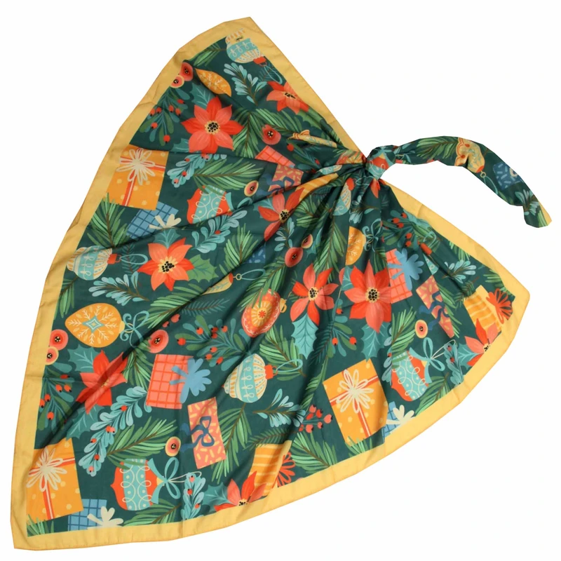 روسری زنانه مدل نخی دور دوخت شیک کد a-9855