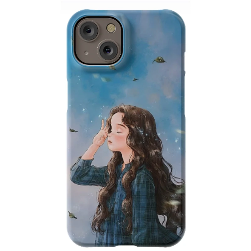 کاور طرح دختر کد DIMO-037 مناسب برای گوشی موبایل اپل  iphone 13 / 14