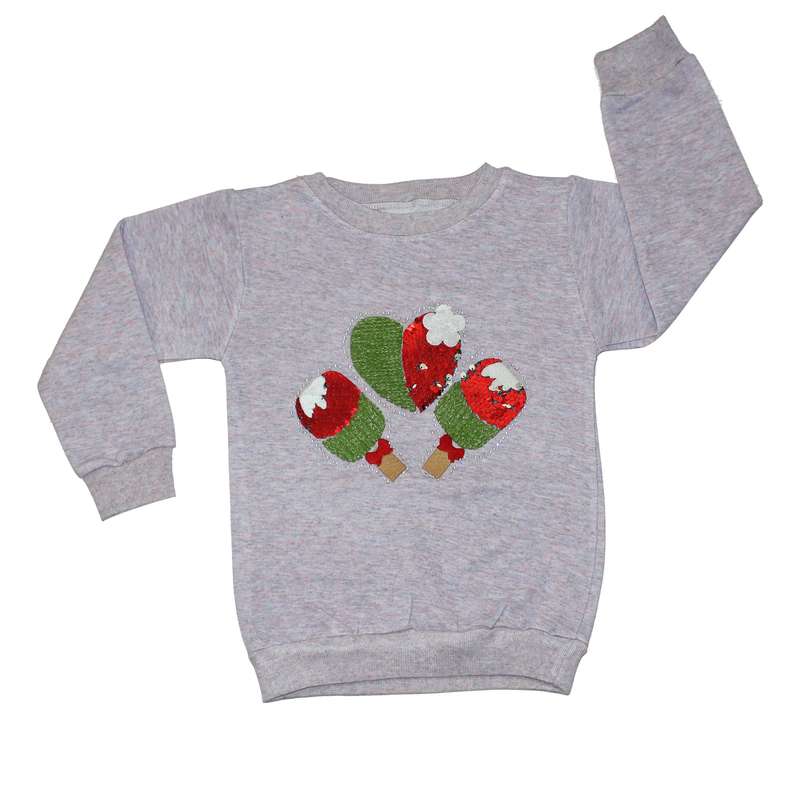 سویشرت دخترانه مدل ICE-BNF