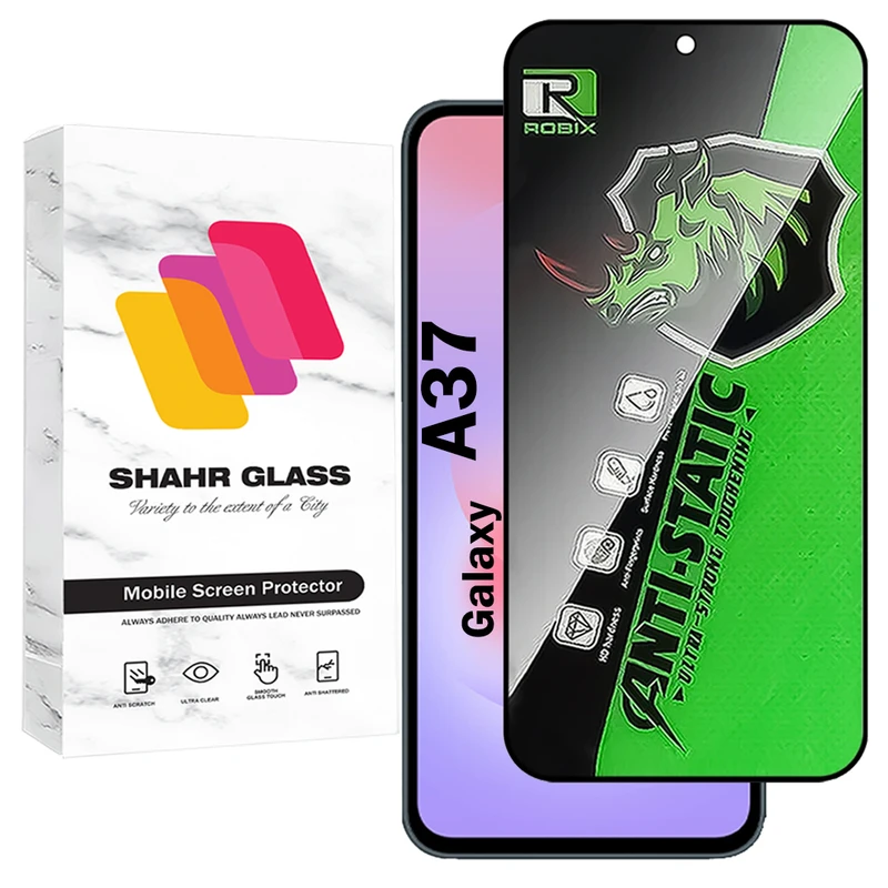 محافظ صفحه نمایش شهر گلس مدل ROBIXS مناسب برای گوشی موبایل سامسونگ Galaxy A37