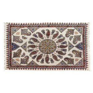 رومیزی قلمکار زابلیان مدل سنتی طرح بته جقه کد LQ240160