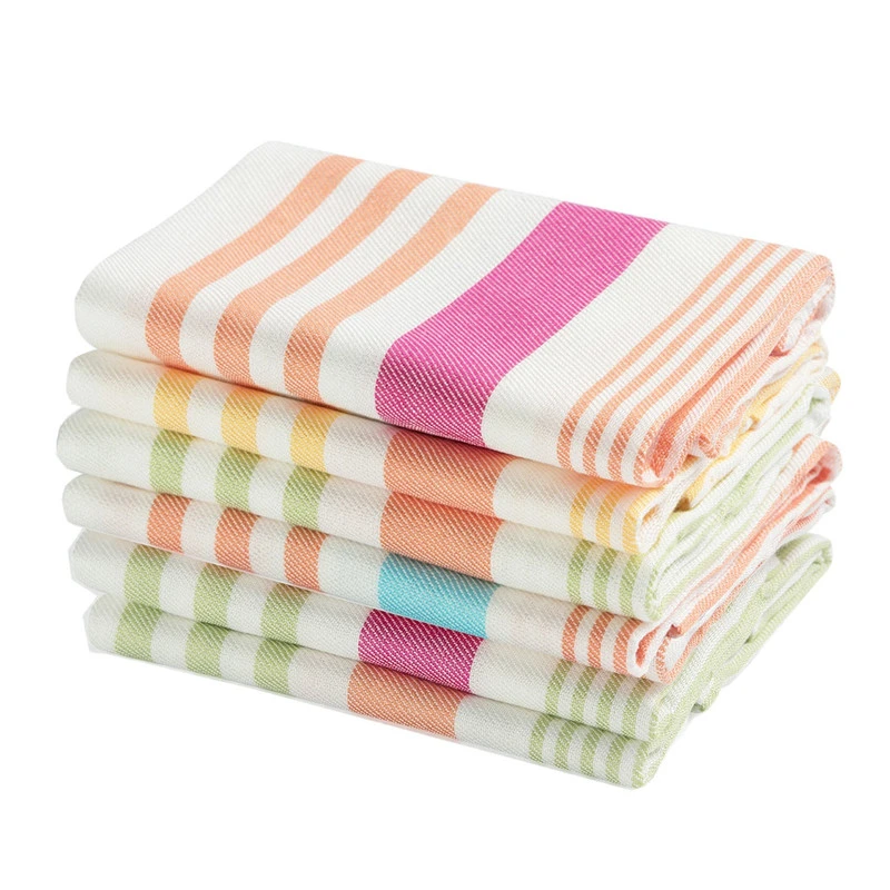 دستمال آشپزخانه ابراهیمی یزد مدل R45 بسته 6 عددی