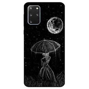 Megafone Girl and Moon 1369 Cover For Samsung Galaxy S20 Plus