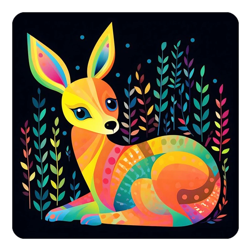 مگنت کاکتی طرح حیوانات رنگی مدل mp25444