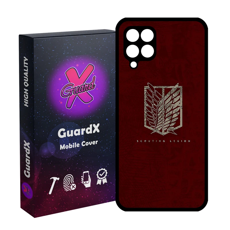 کاور گارد ایکس طرح نماد مدل 11090 مناسب برای گوشی موبایل سامسونگ Galaxy A12/M12/F12