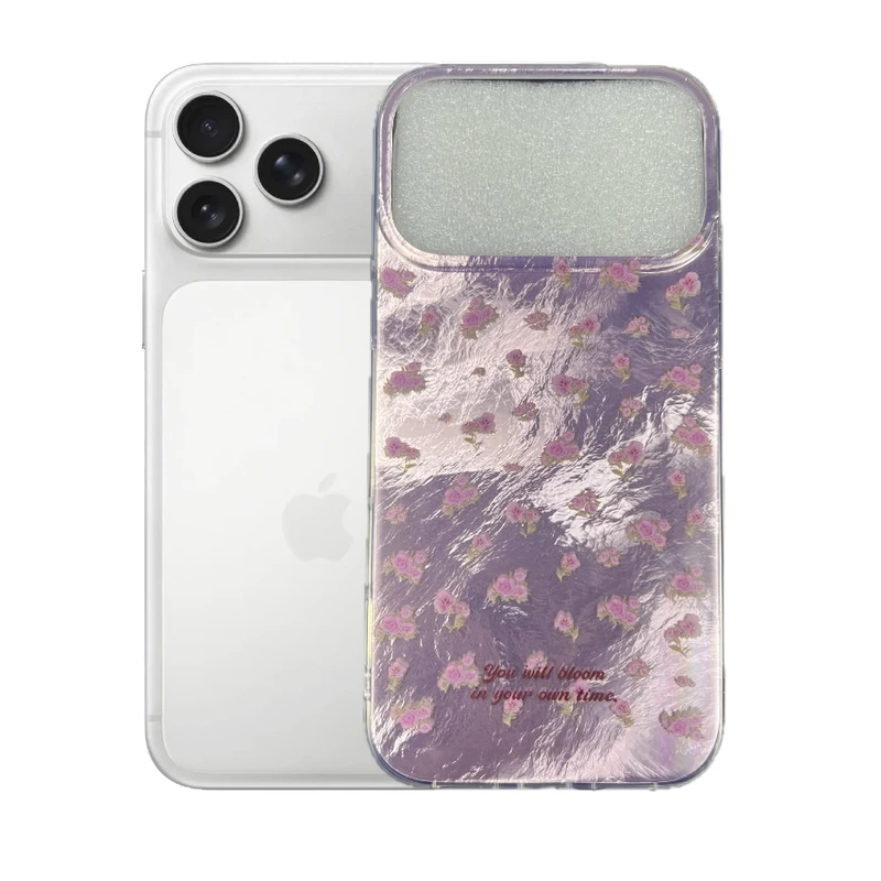 کاور طرح شکوفه مناسب برای گوشی موبایل اپل iPhone 17 Pro Max