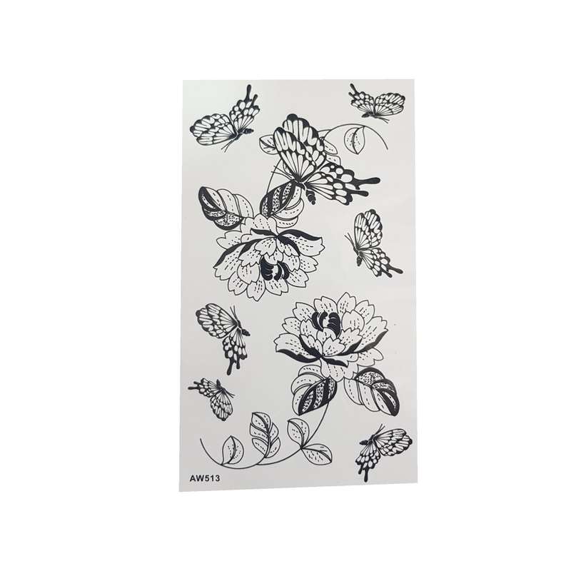 برچسب تتو موقت مدل mh- siros new AW513