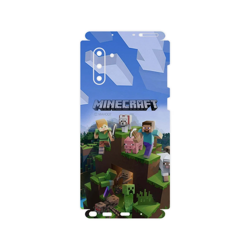 برچسب پوششی ماهوت مدل Minecraft-Game-FullSkin مناسب برای گوشی موبایل سامسونگ Galaxy Note10