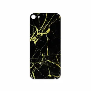 MAHOOT Graphite-Gold-Marble Cover Sticker for Apple iPod touch 6th generation