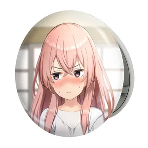 آینه جیبی خندالو طرح کیتاگاوا انیمه مای درس آپ دارلینگ مدل تاشو کد 23890 