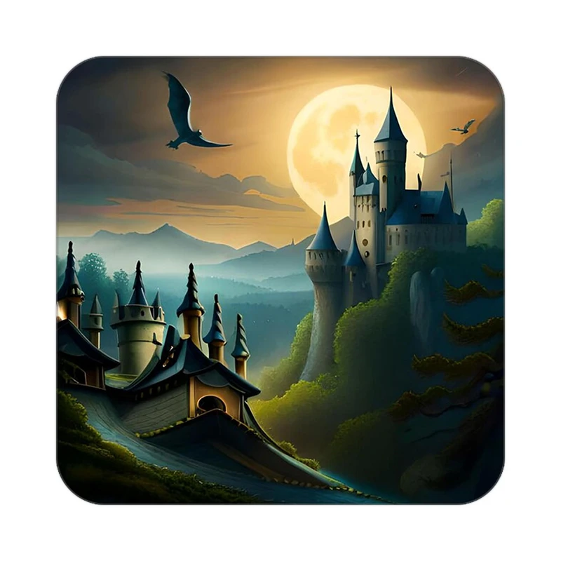 زیر لیوانی کاکتی طرح هری پاتر Harry Potter مدل mp43052