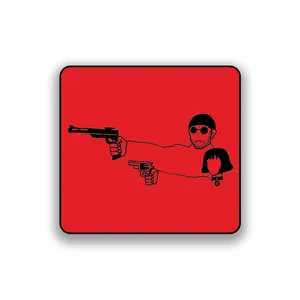 زیر لیوانی طرح فیلم لئون Leon the professional