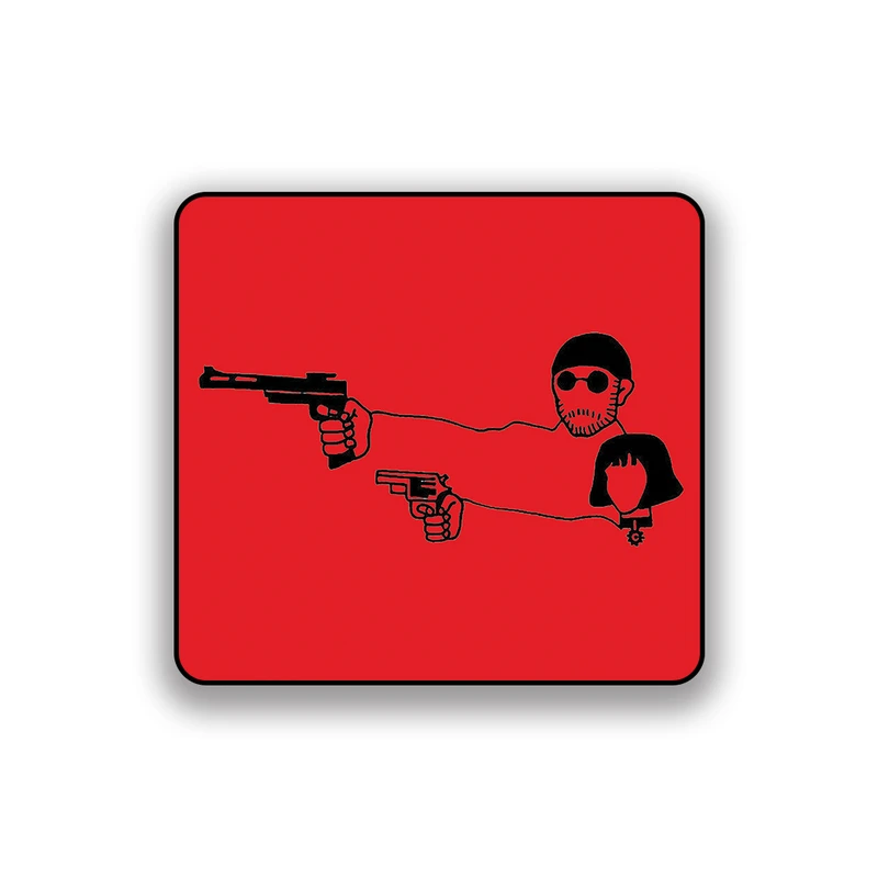 زیر لیوانی طرح فیلم لئون Leon the professional