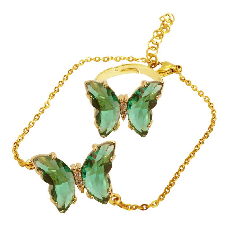 نیم ست دخترانه مدل پروانه رویایی SGR 8