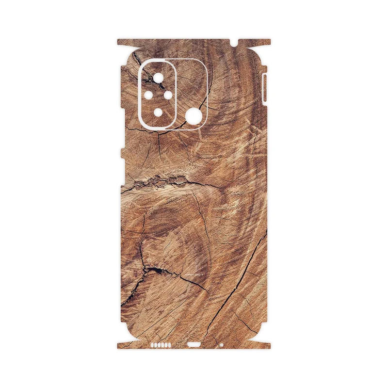 برچسب پوششی ماهوت مدل Wood Texture 5-FullSkin مناسب برای گوشی موبایل شیائومی Redmi 12C