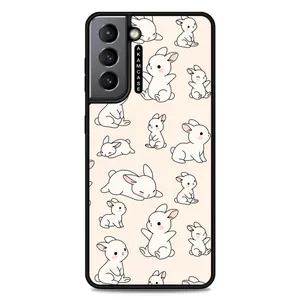 AKAM AMC-WSGS21-BUNNY-11 Cover For Samsung Galaxy S21
