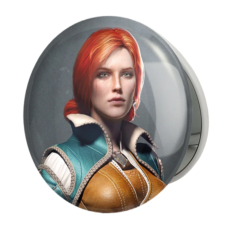 آینه جیبی خندالو طرح  تریس ویچر مدل تاشو کد 30929