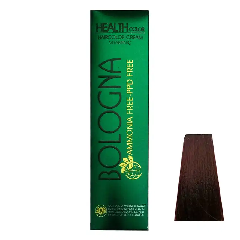 رنگ مو بلونیا سری mahogany شماره 5.5 حجم 100 میلی لیتر رنگ ماهاگونی روشن