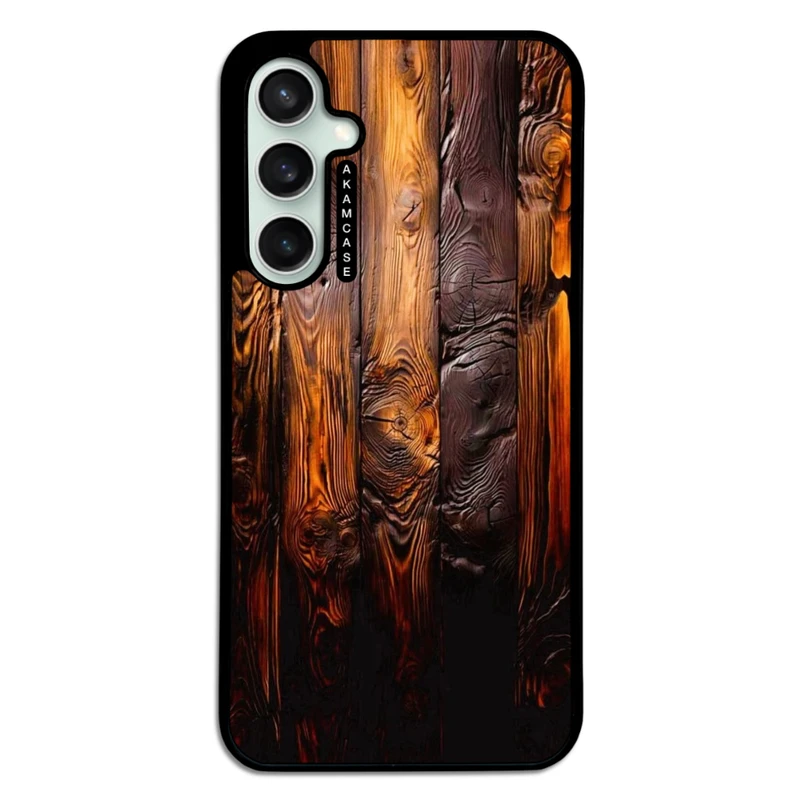 کاور آکام مدل AMC-WSGS23FE-WOOD-14 مناسب برای گوشی موبایل سامسونگ Galaxy S23 FE