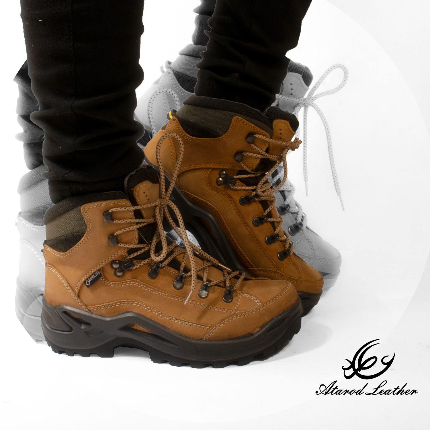 کفش کوهنوردی چرم عطارد مدل چرم طبیعی کد SHK02 -  - 15
