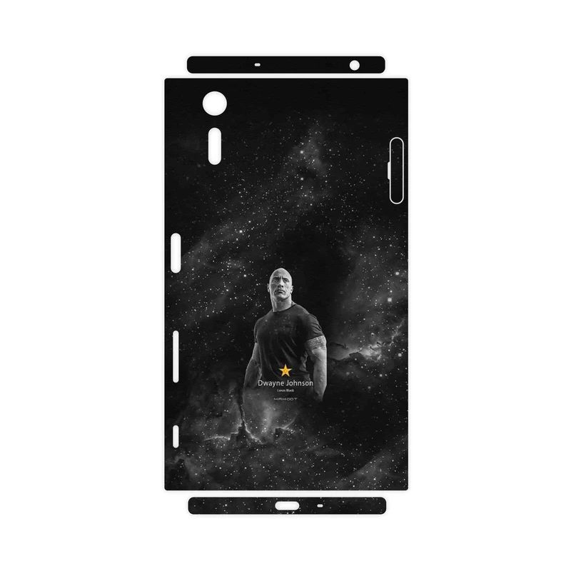 برچسب پوششی ماهوت مدل Dwayne Johnson-FullSkin مناسب برای گوشی موبایل سونی Xperia XZ