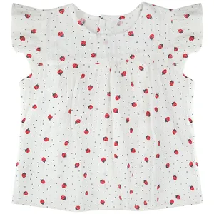 پیراهن دخترانه مدل توت فرنگی sh5