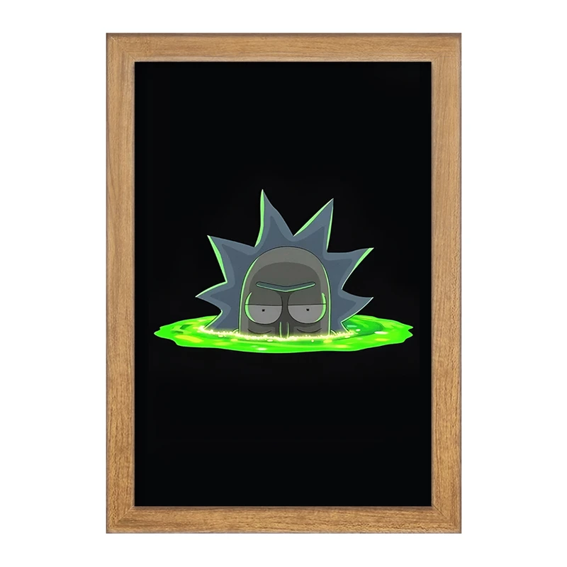 تابلو خندالو مدل ریک و مورتی (Rick and Morty) کد F4016