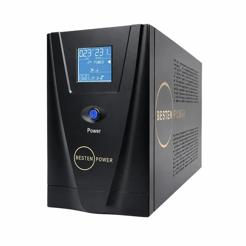 یو پی اس بستن پاور مدل BPO-1000VA-7Ah با ظرفیت 1000ولت آمپر به همراه باتری داخلی