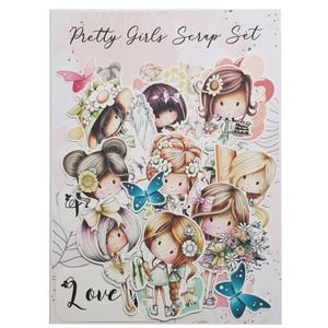 نقد و بررسی کارت پستال مدل Pretty Girls اسکرپ بوک توسط خریداران