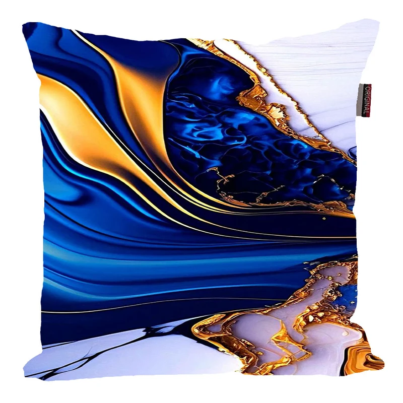 کوسن پاد آفرین مدل فانتزی طرح سنگی رنگی کد p1014