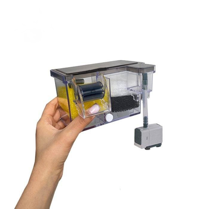 فیلتر تصفیه آب آکواریوم سوبو مدل تاپ هنگان AQ-15H