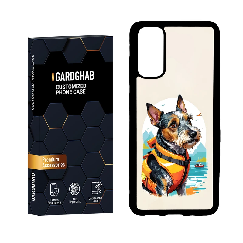 کاور گارد قاب مدل دور ژله ای هنری مناسب برای گوشی موبایل سامسونگ Galaxy S20