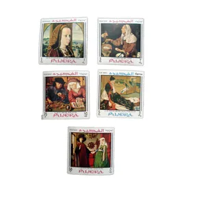 تمبر یادگاری مدل تابلو نقاشی کد DS2352 مجموعه 5 عددی