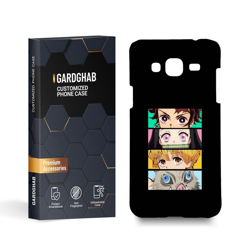 کاورگارد قاب مدل انیمه مناسب برای گوشی موبایل سامسونگ Galaxy J3 2015