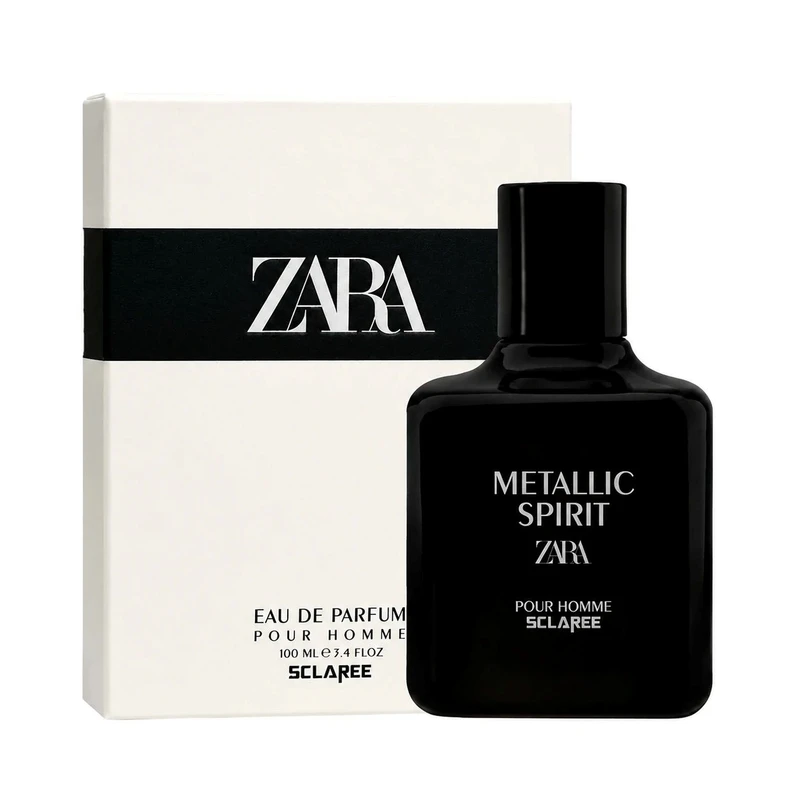 ادو پرفیوم مردانه اسکلاره مدل METALLIC SPIRIT با رایحه گرم حجم 100 میلی لیتر