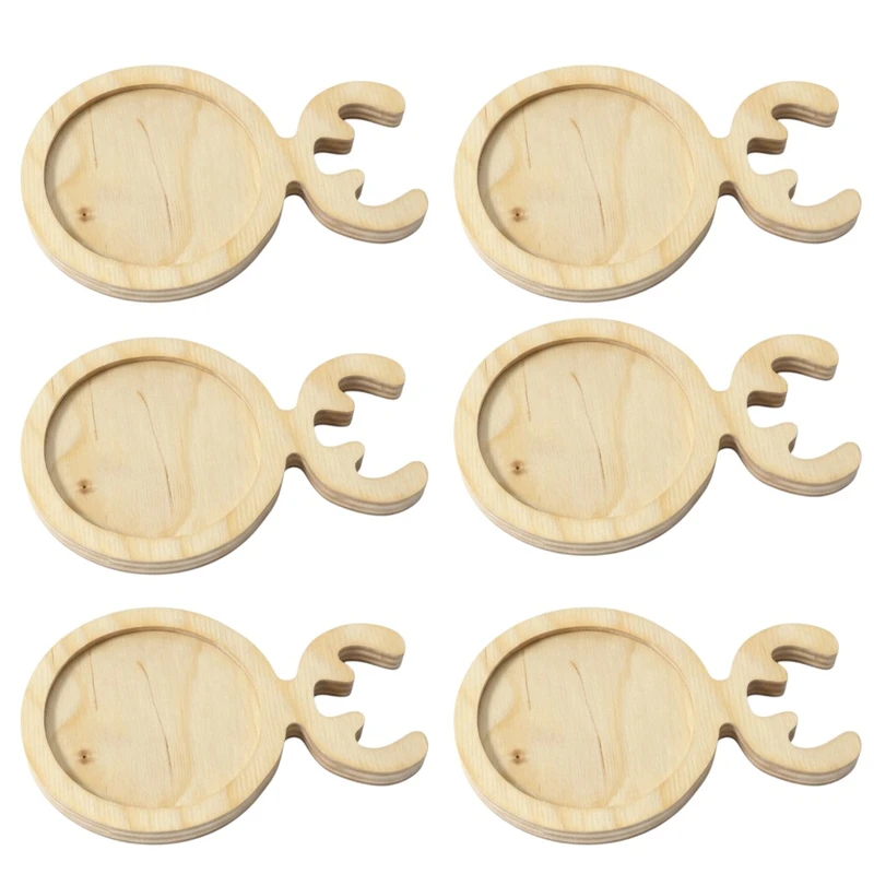 زیر لیوانی مدل شاخ گوزن کد mocal مجموعه 6 عددی