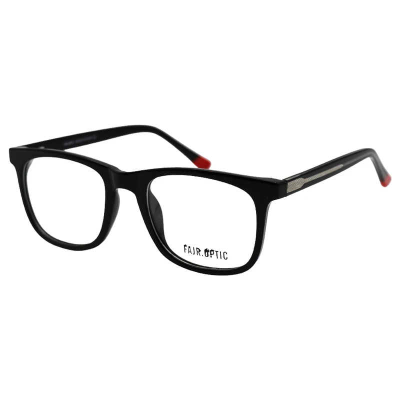 فریم عینک طبی مربعی مدل 250609 مناسب برای انواع فرم صورت