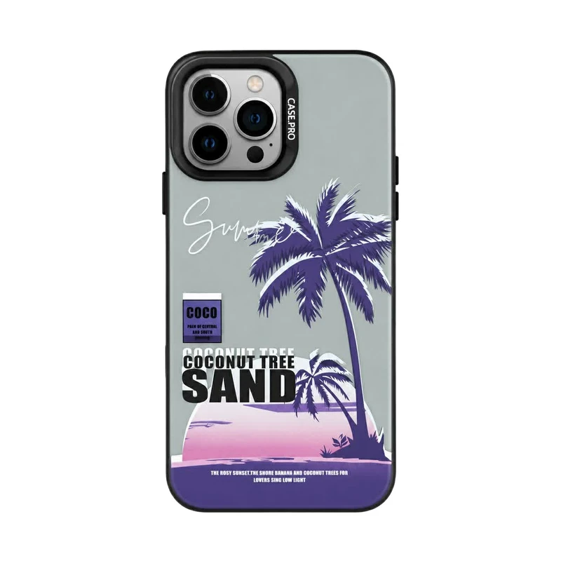 کاور مدل Case Pro طرح نخل جنوب مناسب برای گوشی موبایل اپل Iphone 13 Pro Max