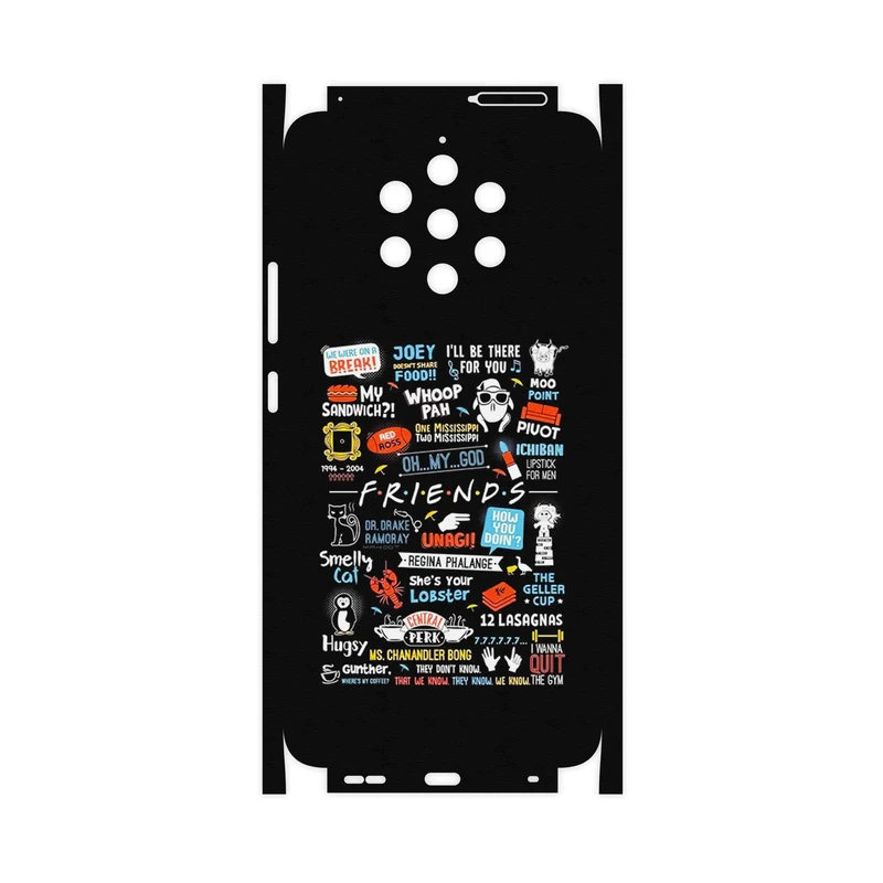 برچسب پوششی ماهوت مدل Friends 2-FullSkin مناسب برای گوشی موبایل نوکیا 9 Pureview