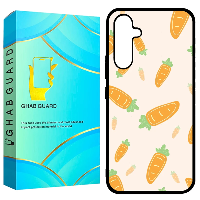کاور قاب گارد طرح هویج مدل GCHPA54 مناسب برای گوشی موبایل سامسونگ Galaxy A54 5G