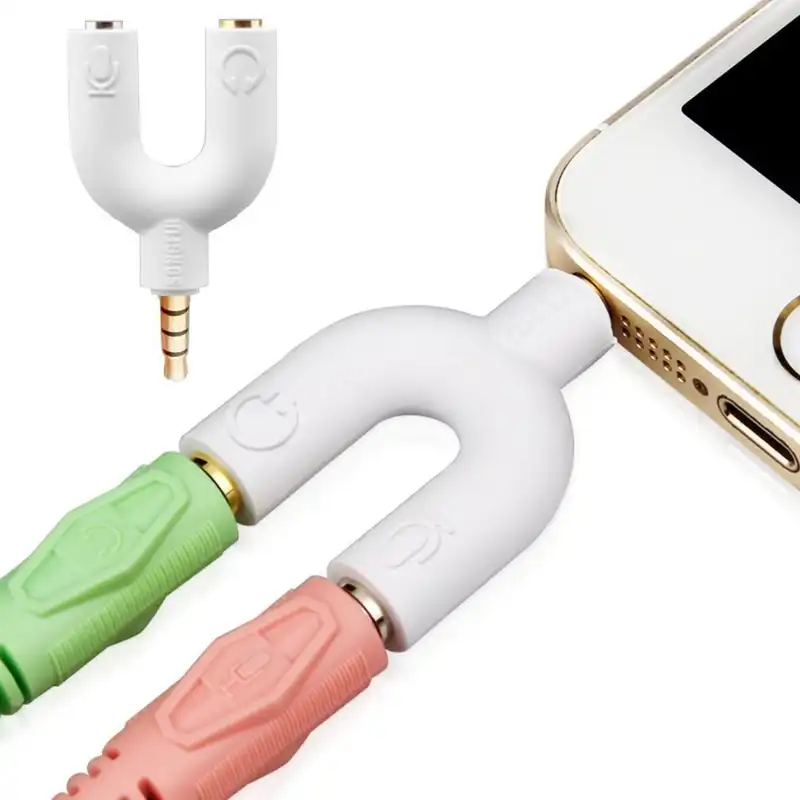 تبدیل 2 به 1 جک 3.5 میلی متری مدل 402