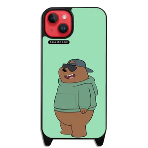 AKAM AMCWLA15PLUS-BARE BEAR4 Cover For Apple iPhone 15 Plus
