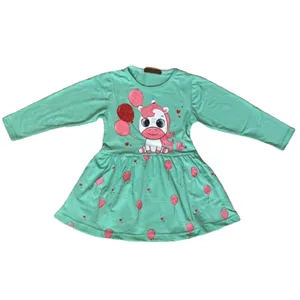 پیراهن دخترانه مدل تک شاخ