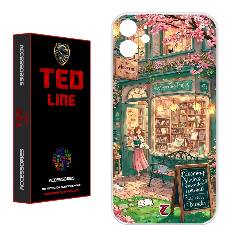 کاور تدلاین طرح دختر کد 1225 مناسب برای گوشی موبایل اپل Iphone 11