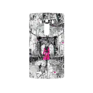 MAHOOT Collage of Catwalk Bridge Cover Sticker for LG G4