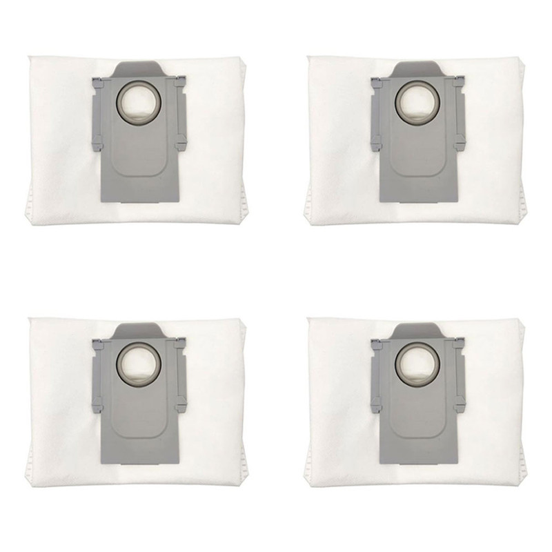 پاکت جارو رباتیک مدل +Q5 pro مناسب برای جاروبرقی رباتیک روبوراک Roborock Q5 pro Plus مجموعه 4 عددی