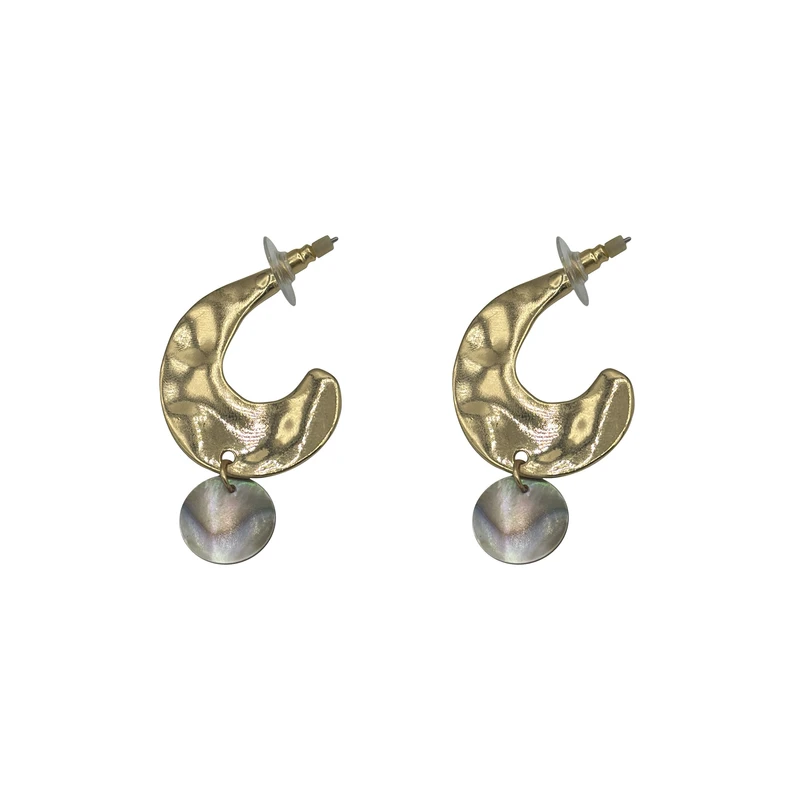 گوشواره میخی زنانه مدل hanging moon 